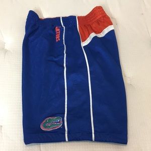 ✅Men Nike UF Gators Basketball Shorts Double Side Size M